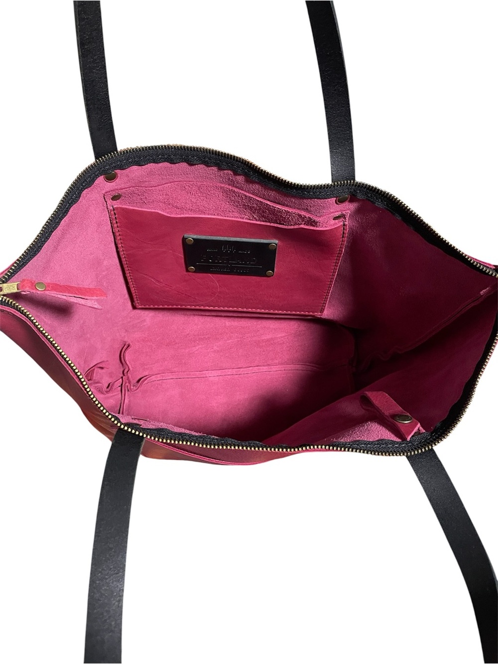 NWOT Portland Leather Tote Bag - Picture 6 of 6